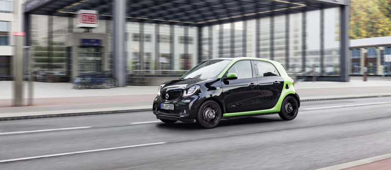 Smart Electric Drive 4th Generation Fortwo and Forfour 2016